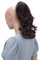 CAISHA 35cm Haarteil Helena Zopf Haarverlängerung mit Butterflyklammer Voluminös Gewellt Rötlich Braun Mix H108