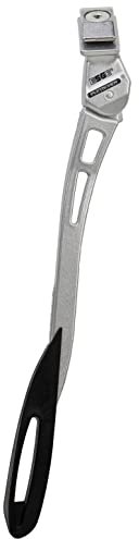 Pletscher Zoom Fahrradständer, Tretlager und Seitenständer, längenverstellbar, Silber