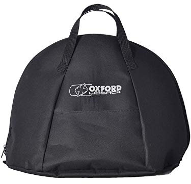 lidsack OL261 Oxford Motor Bike Waterproof Lid Bag Helmet Bag, Black, standard size