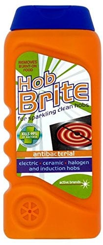 Homecare Hob Brite Ceramic & Halogen Hob Cleaner 300ml (Removes Burnt on Food deep Cleans & Protects)