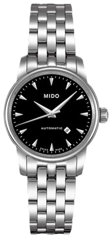MIDO Damen-Armbanduhr XS Baroncelli Analog Automatik Edelstahl M76004181
