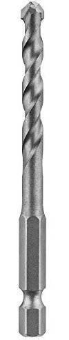 Bosch Professional - Broca para azulejos HEX-9 Ceramic (para azulejos, diámetro de 4 mm, accesorio para taladros de impacto)