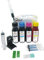 refill24 Kit de Recharge Compatible pour Cartouches d'encre HP 302/302 XL avec flacons d'encre Noire et Couleur de Haute qualité, Clip et Accessoires Inclus