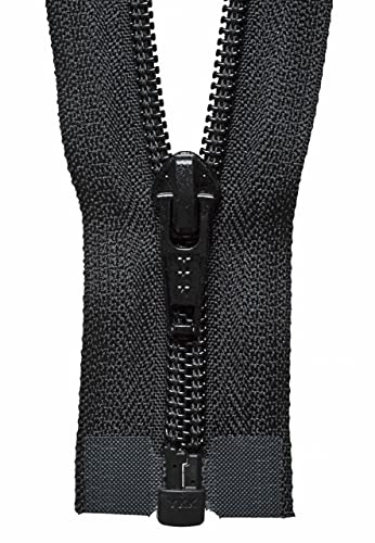 YKK Coil Zip, No. 580 Black, 46 cm Length
