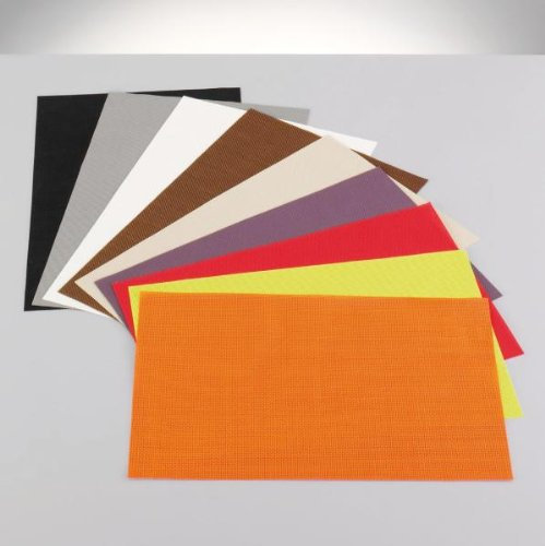 Zeller Platzset, Tischset, Tisch-Accessoire, orange, PVC, 1 Stück