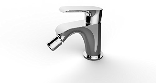 Hochwertige Designer Badarmatur-Hochdruckarmatur-Einhebelmischer-armatur für das Bidet-Badarmatur-Bidetarmatur -Farbe:-chrom-Modell:ALEO INOX -Kuchinox-BLE032D