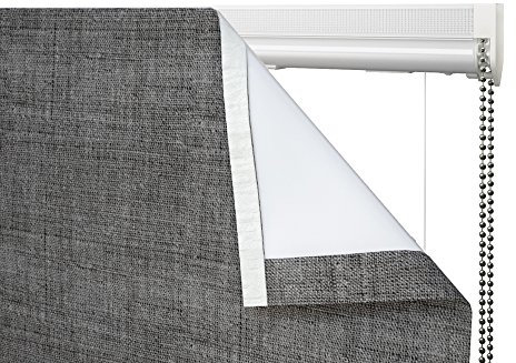 Speedy Deluxe Cassette Roman Blind Kit, White, 90 Cm