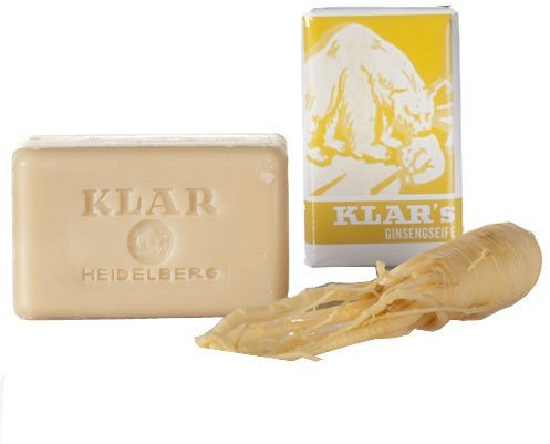 Klar's Ginsengseife, Ginseng Soap, 100 g by Klar Seifen GmbH