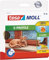 tesa tesamoll E-Profil Gummidichtung - Selbstklebende Dichtung zum Isolieren von Spalten an Fenstern und Türen - Braun - 6 m x 9 mm x 4 mm