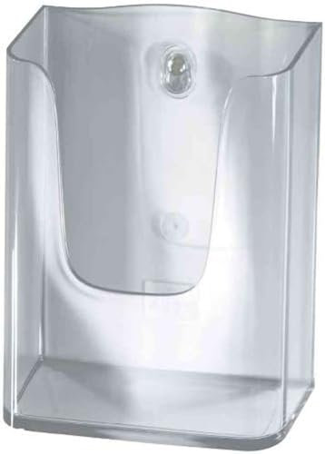 SIGEL LH115 Wand-Prospekthalter für DIN A4, aus Acryl, transparent