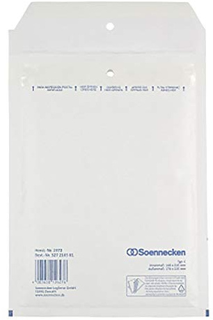 Soennecken Luftpolstertasche 2372 C/0 140x215mm hk ws 100 St./Pack.