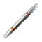 Ohto Rook Ballpoint Pen - 0.7 mm - Silver Orange Body - Black Ink by OHTO