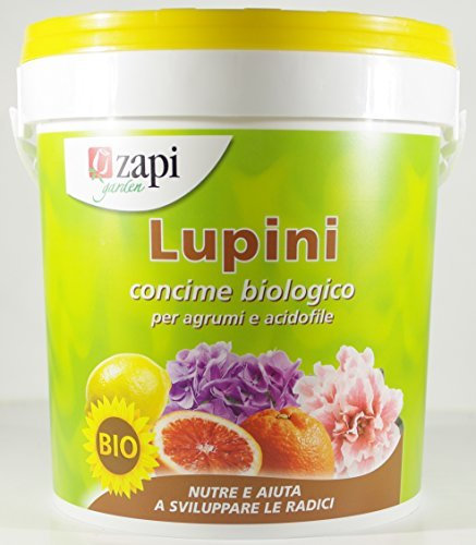 ZAPI BIOLOGICO FERTILIZANTE PER AGRUMI E PIANTE ACIDOFILE IN CONFEZIONE DA 3 KG