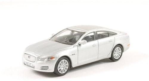 Oxford Diecast 1:76 Jaguar XJ Saloon Rhodium Silver Collectable model 76XJ004