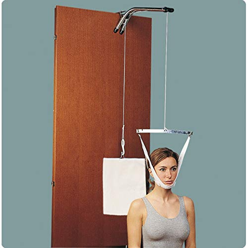 Set trazione cervicale con sacchetto in tela