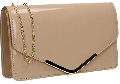 SwankySwans Damen Sara Clutch-Tasche, Nude