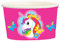 Unicorn Paper Treat/Ice Cream Cups 251ml (4 pk)