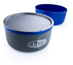 GSI Outdoors 20 fl. oz. Ultralight Nesting Bowl and Mug for Camping and Backpacking