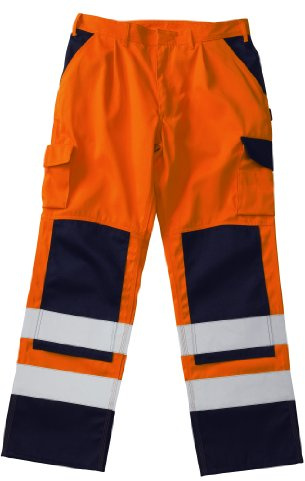 Mascot Unisex Hose Olinda Größe 82C48 in orange marine blau, Orange, 48 EU