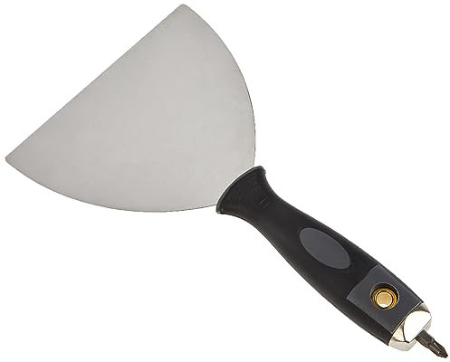 wolfcraft Spatola larga professionale I 4047000 I Per stuccare i dislivelli nelle pareti di cartongesso