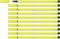 Rotulador premium STABILO Pen 68 - Caja con 10 unidades - Color amarillo fluo