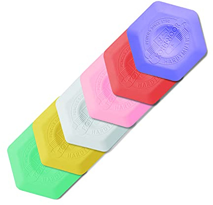 Koh-I-Noor thermoplastischer Radierer (3 Stück, Mehrfarbig)