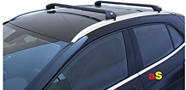 Dachträger VIVA2, für BMW X3 ab 2010, 2011, 2012, 2013, 2014, 2015, 2016 Schwarz