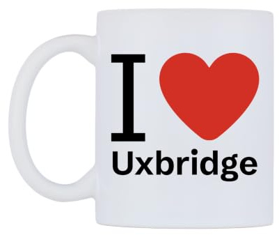 WeDoMugs I Love Uxbridge Ceramic Mug