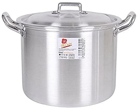 A la cuina Faitout avec couvercle aluminium 28 cm