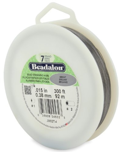 Beadalon Bead Stringing Wire, Bright