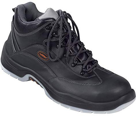 ruNNex Sicherheitshochschuhe S3 TeamStar Halbstiefel BGR 191, Größe 43, schwarz, 5301