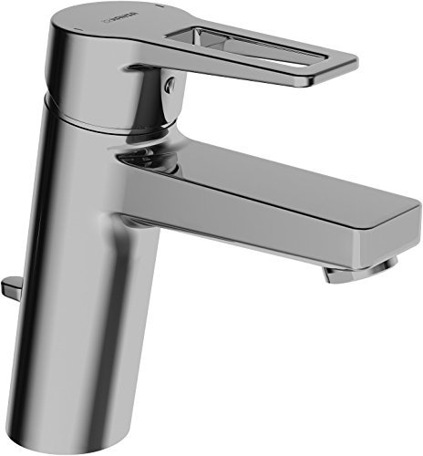 Hansa 09012285 Waschtisch-Einhandmischer Hansatwist XL 0901, Bügelhebel, chrom, Silber