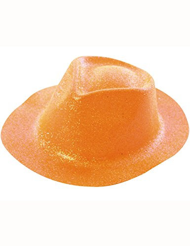 Party Pro 87319206 Borsalino Paillettes Orange, Multicolore