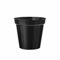 Stewart 4832014 Pot de Fleurs 12,7 cm, Plastique, Noir, 30.5 cm