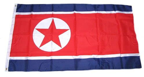 Fahnen Flaggen NORD KOREA 150 x 90 cm
