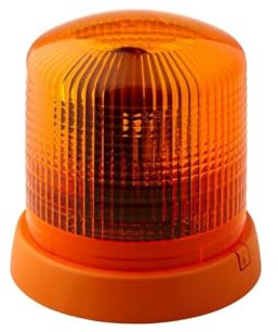 HELLA 2RL 008 065-111 Halogen Rundumleuchte - KL 8000-24V - gelb (amber)