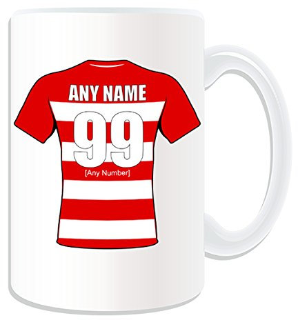 Personalised Gift - Large Gloucester Mug (Rugby Union Design Theme, White) - Any Name/Message on Your Unique Mug - Club RFU