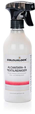 COLOURLOCK Alcantara- & Textilreiniger, 500 ml – Hochwertige Reinigung für Polster, Teppiche und Alcantara, Fleckenentfernung, Pflege für Möbel & Fahrzeuge
