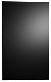 AEG Glasheizung GH 300 S, 0.3 kW, wandhängende Strahlungsheizgerät, Glasfront, rahmenlose, steckerfertig, schwarz, 234434