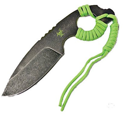 G8DS® Zombie Dead Einhandmesser Stein-Optik Stein-Dolch inkl. Etui ZD-301