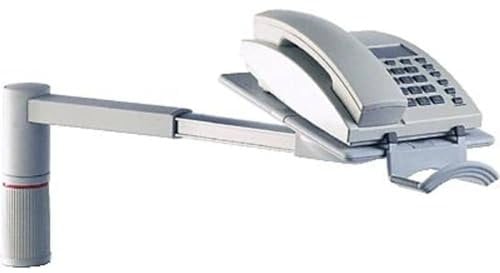 Novus ScopeMaster 7140002000 - Braccio portatelefono, colore: Grigio chiaro