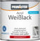 Primaster Acryl Weißlack 375ml Weiß Seidenmatt Wetterbeständig Holz & Metall