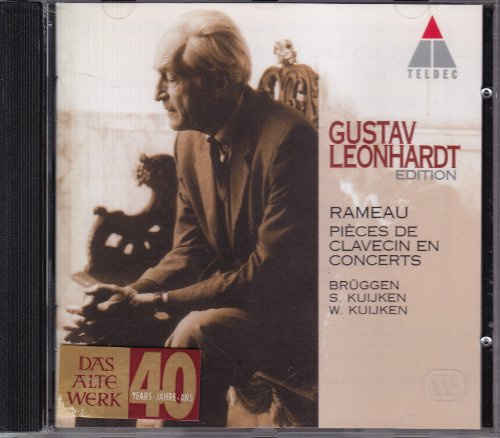 The Gustav Leonhardt Edition Vol. 8 (Rameau: Pieces de clavecin en concert)