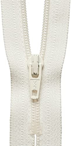 YKK Coil Zip, No. 121 Buttermilk, 51 cm Length