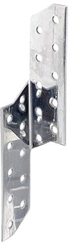 Alberts 848279 Sparren-Pfettenanker | links | Edelstahl | 32 x 32 x 170 mm | 25er Set