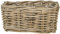 Ivyline wrcpgry30 30 cm Rechteck Wicker Übertopf, natur