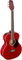 Stagg Akkustikgitarre Auditorium, akustisch (Auditorium Acoustic) Volle Größe rot