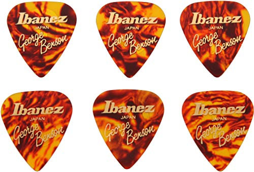 IBANEZ George Benson Signature Plektren - 6er Pack - Flat Pick (B1100GB)