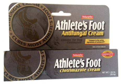 Athlete's Foot Antifungal Cream by Naturplex Cures Most Athelete's Foot mtc