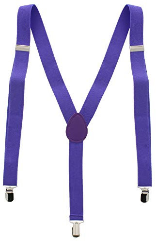 Zac's Alter Ego® - Bretelle - Basic - Uomo Viola viola